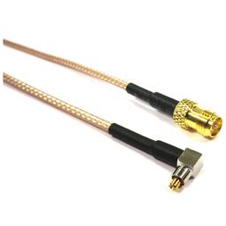 Cable RG-316 20 cm (Lucent MC-Card Mascle/rSMA-Femella)