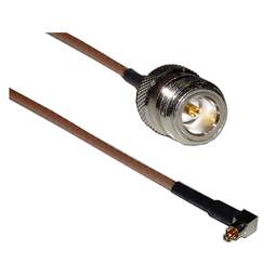 20cm de câble RG-316 (Macho Lucent MC-Card/N-femelle)