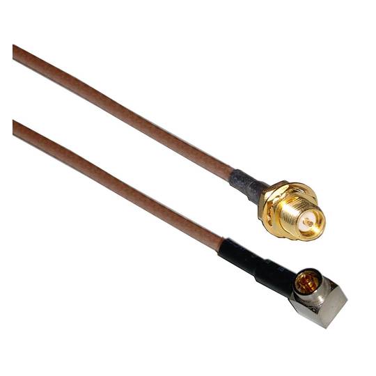 RG-316 Cabo de 20cm (AP600 Lucent/RSMA-Fêmea)