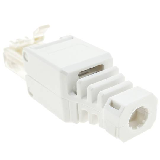 Connector UTP Cat.5e RJ45 mascle amb crimpat automàtic