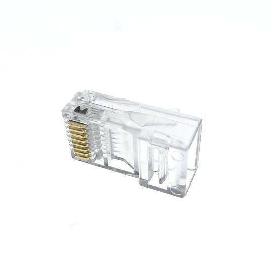 Conector UTP Cat.5e RJ45 macho para engatar o cabo 25-pack