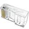 UTP connector Cat.5e RJ45 male to crimp to 100-pack cable