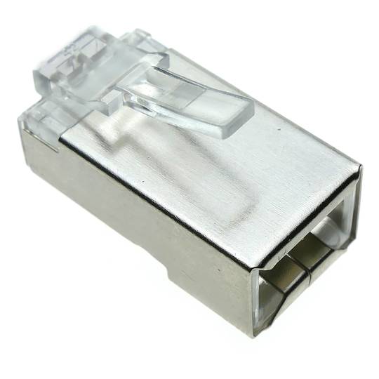 Connettore UTP Cat.6 RJ45 maschio con crimpatura automatica - Cablematic