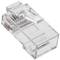 Conector UTP Cat.6 RJ45 macho para crimpar a cable 100-pack