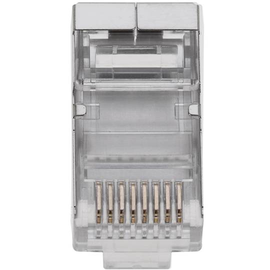 FTP Anschluss Cat.6 RJ45 männlich Kabel quetschen 25-pack