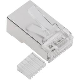 Connettore FTP Cat.6 RJ45 maschio per la crimpatura di cavo 100-pack