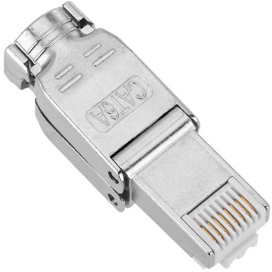 Cat7/ Cat6A Five Angled STP Toolless RJ45 Connector 6.0-7.5MM  Advanced  Fiber Cabling & Data Center Infrastructure from CRXCONEC