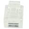 RJ11 phone jack 6P4C male to crimp package of 25 units