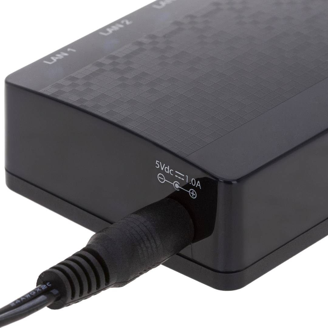 Ethernet-schakelaar gigabit LAN-schakelaar 10/100/1000Mbps 5-poorts UTP RJ45 vrouwelijk