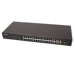 Rack19 WEB LAN-Switch 10/100Mbps 100Mbps UTP 24 + 2 + 2 UTP 1 GB 1 GB SFP