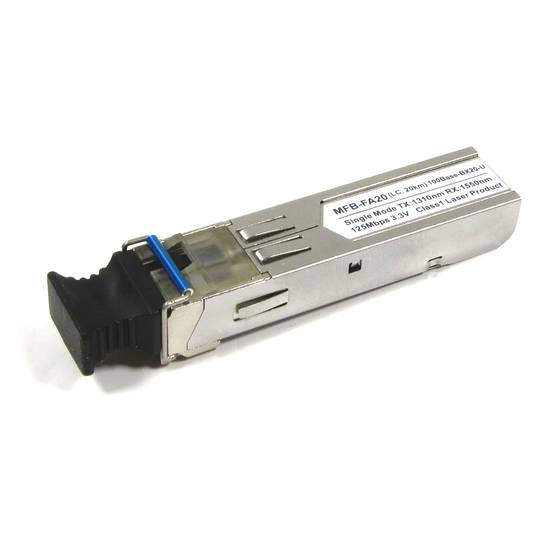 Mini-GBIC Module SFP 100Mbps (WDM Tx: 1310nm 20Km)