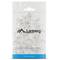 Pack of 100 units of transparent RJ-45 U/UTP (UTP) Cat5e connector from Lanberg PLU-5000