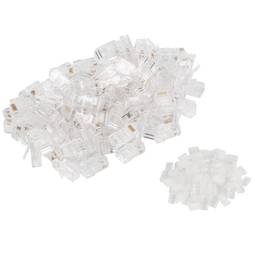 Pack of 100 units UTP Cat6 transparent RJ-45 of Lanberg PLU-6000