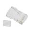 Confezione da 100 unità UTP Cat6 RJ-45 trasparente di Lanberg PLU-6000