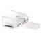 Conector macho UTP Cat.6 RJ45 para crimpagem de cabo pacote com 50