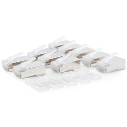 FTP Cat.6 RJ45 male connector to crimp to cable 10 pack