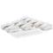 Conector macho FTP Cat.6 RJ45 para crimpagem de cabo pacote com 10