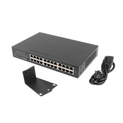 Rack 19" Switch 10/100/1000 Mbps de 24 Puertos