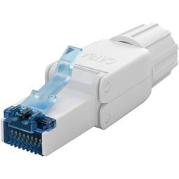 Conector RJ45 macho Cat.6A UTP sem ferramenta