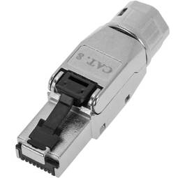 Conector RJ45 macho Cat.6A UTP sem ferramenta