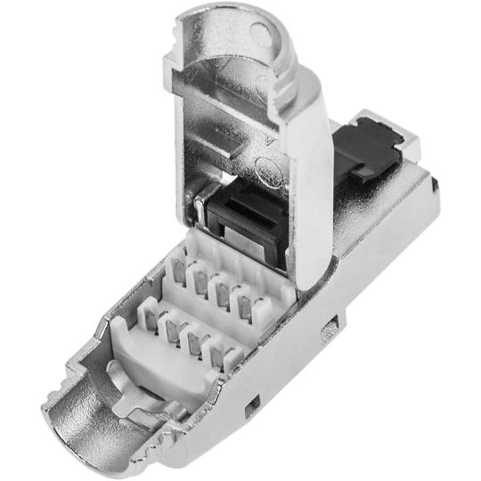 Toolless Cat.6A UTP RJ45 Male Connector