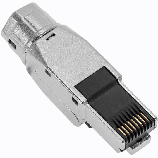 Toolless Cat.6A UTP RJ45 Male Connector