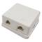 Caixa de superfície d'1 RJ11 Cat.3 i 1 RJ45 Cat.5e UTP