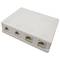 Encadré 2 de surface et 2 RJ11 UTP Cat.6 Cat.3 RJ45