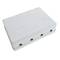 Box di superficie per quattro RJ45 UTP Cat.5e
