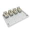 Box di superficie per quattro RJ45 UTP Cat.5e