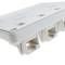 Box di superficie per quattro RJ45 UTP Cat.5e