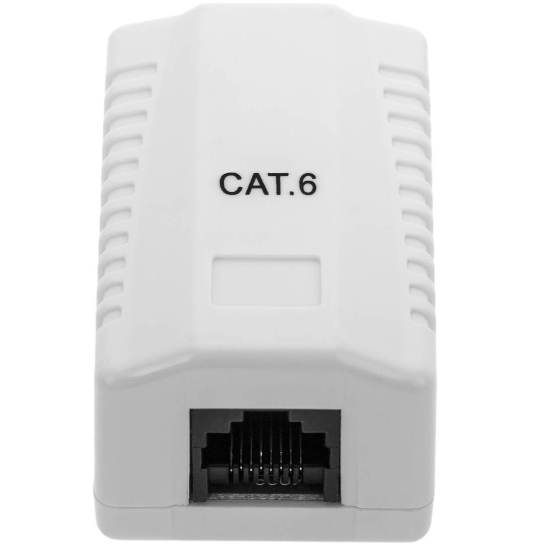Caixa de superfície de 1 RJ45 Cat.6 UTP