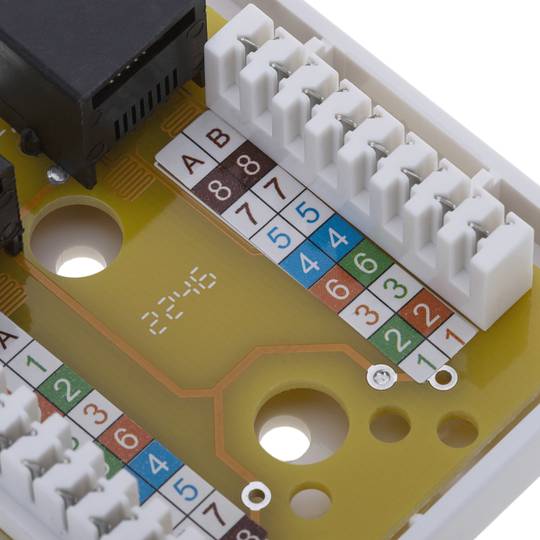 Caixa de superfície de 2 RJ45 Cat6 UTP