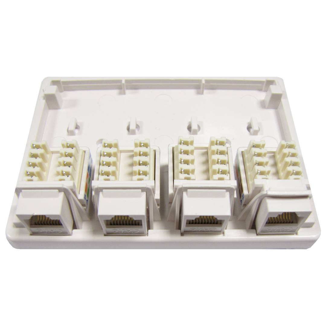 Boîte de surface de 4 UTP RJ45 Cat6