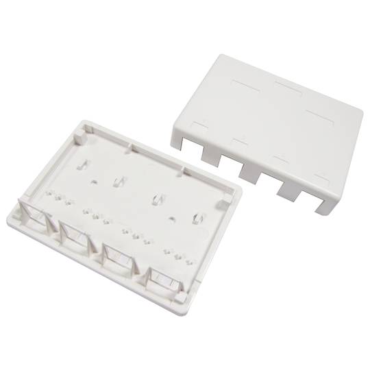 Boîte de surface de 4 UTP RJ45 Cat6