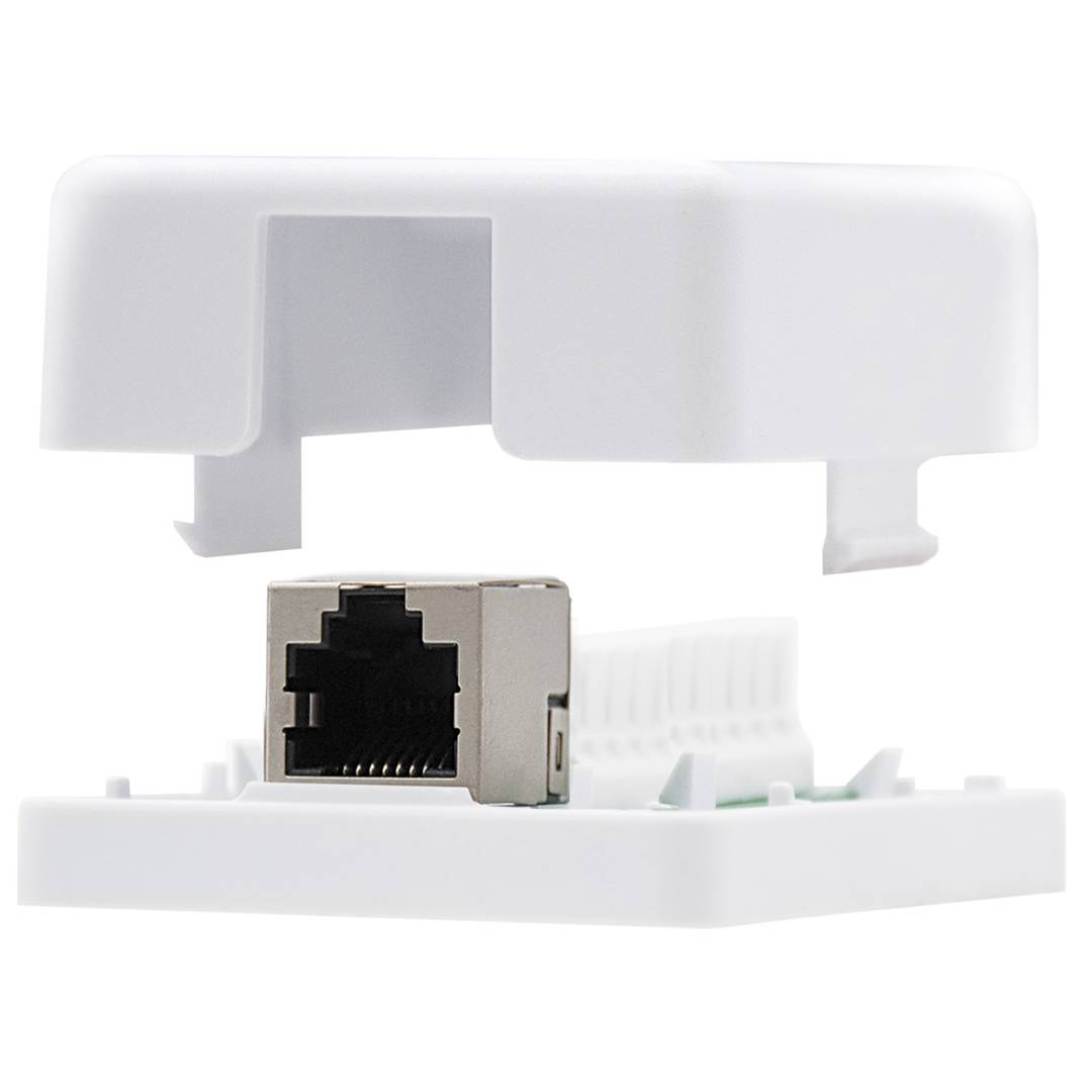 Caja de superficie de 1 RJ45 Cat.6 FTP