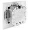 80x80 parede Placa 2-5e RJ45 FTP