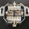 80x80 parede Placa 2-5e RJ45 FTP