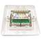 Placa de pared de 80x80 de 1 RJ45 Cat.6 UTP