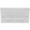 Placa de paret de 140X80 de 4 RJ45 Cat.6 UTP