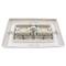 Placa de paret de 140X80 de 4 RJ45 Cat.6 FTP