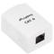 Lanberg opbouwdoos met 1 x RJ45 Cat.6 UTP niet afgeschermd