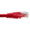 Cable UTP categoría 6 rojo 25cm