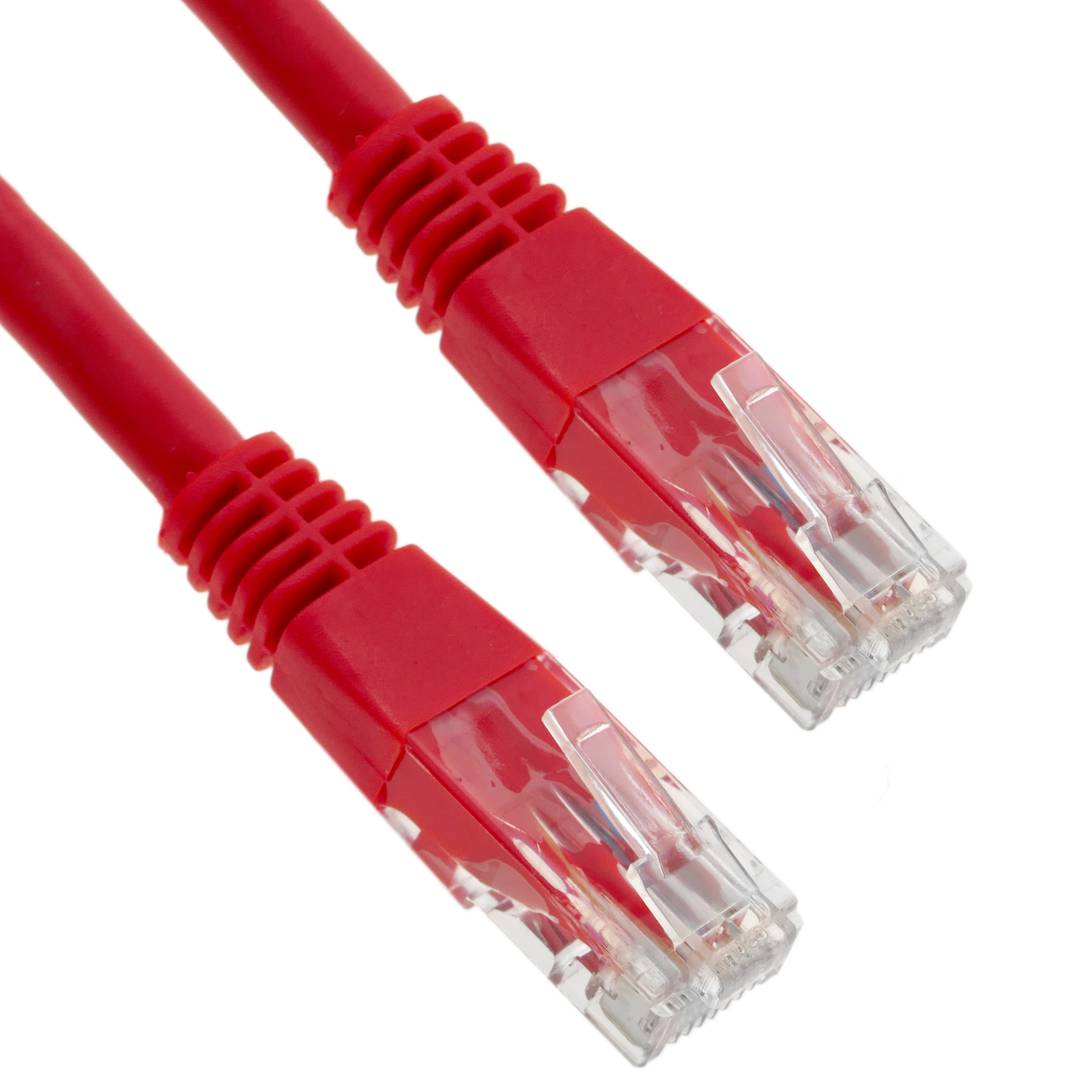 1,5 m rotes Cat. 6 UTP-Ethernet-Netzwerkkabel