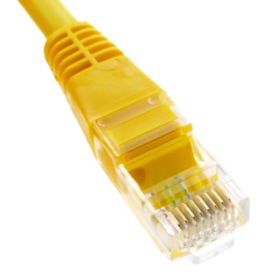 Cable UTP categoria 6 groc 4m