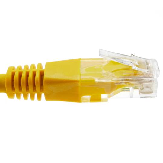 Cable UTP categoria 6 groc 4m