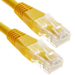 Cable UTP categoria 6 groc 20m
