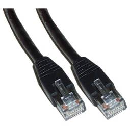 7 m black Cat. 6 UTP Ethernet network cable