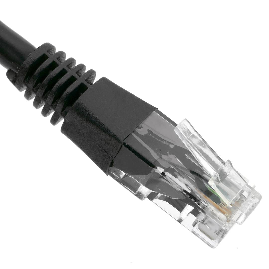 Cavo di rete Ethernet Cat. 6 UTP nero da 7 m