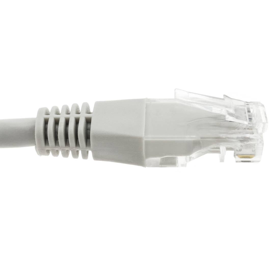 Câble Ethernet RJ45 mâle/mâle gris 10 m